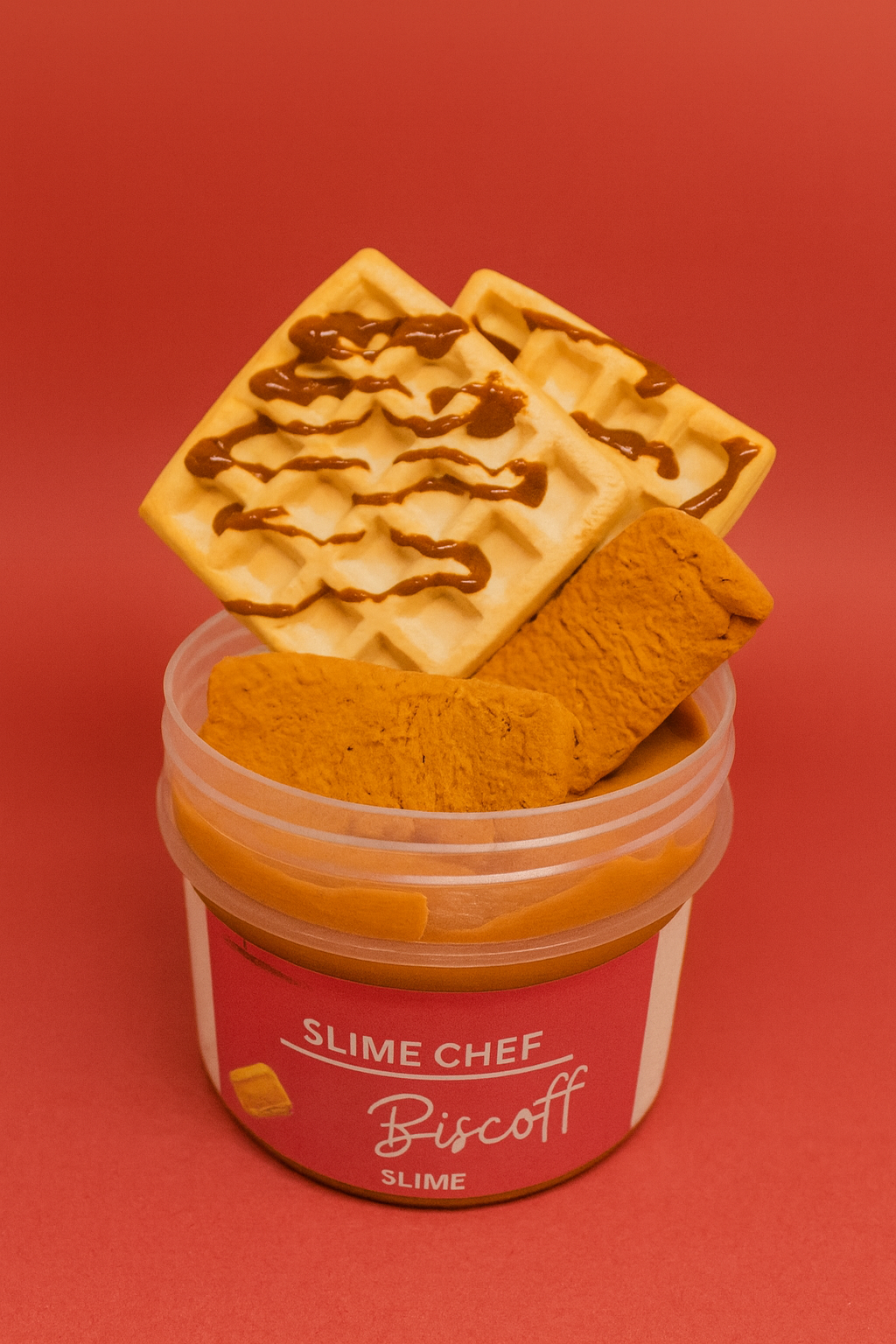 slime spread, slime biscuit , slime biscoff