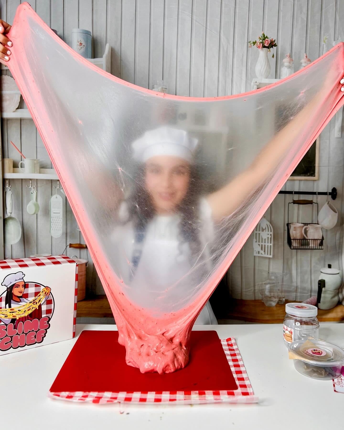 slime pizza stretch- slime chef