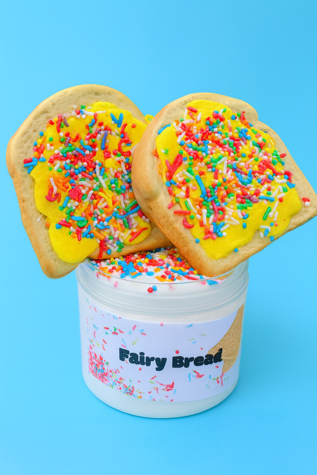 fairy bread slime , aussie slime kit